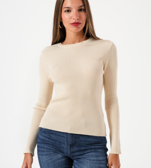 Sweater Entallado Largo(Sw080)