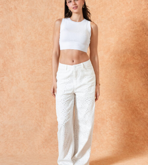 Pantalon de broderie(Pa004)