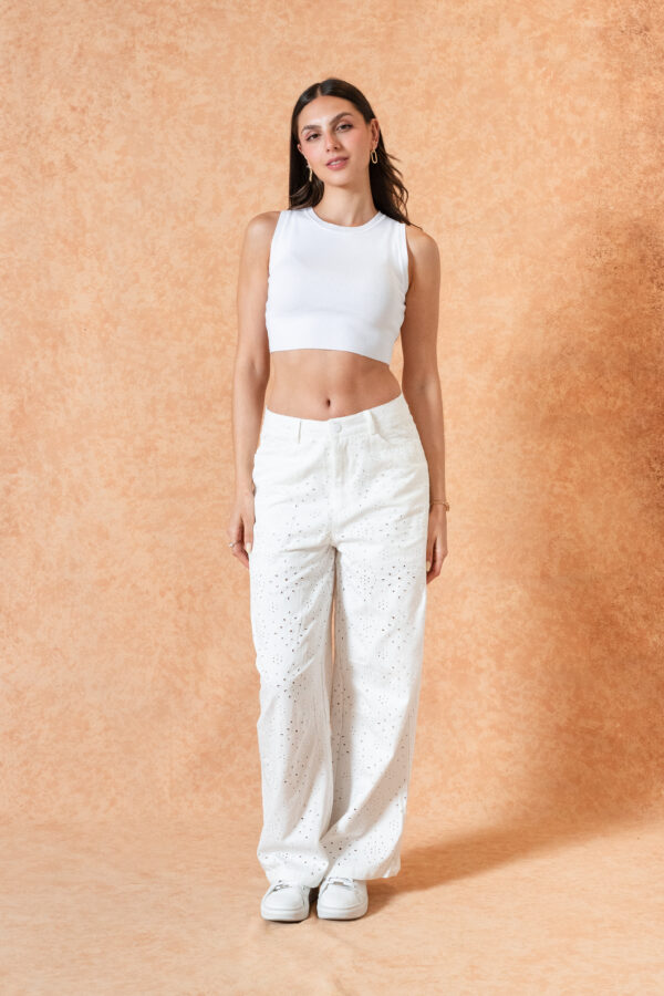 Pantalon de broderie(Pa004)