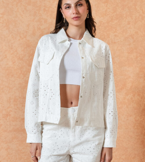 Campera de Broderie(R-012)