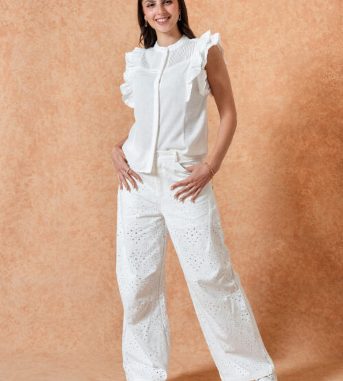 Camisa doble Volado(R-001)